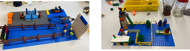 Modelle zum Thema Lern- und Fehlerkultur gebaut mit LEGO® SERIOUS PLAY®