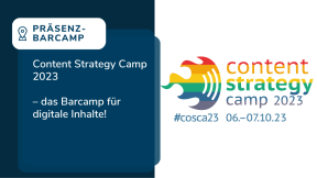Logo des Content Strategy Camp 2023